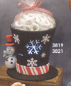 Sm. Hat with Snowman