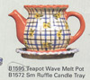 Teapot Wave Melt Pot