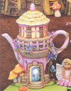 Clematis Teapot