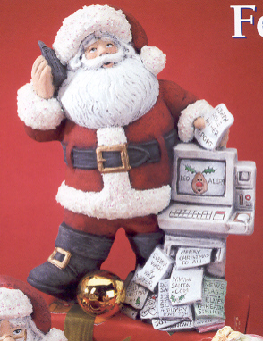 Computer Santa