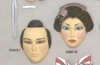 Male & Female Oriental Mask