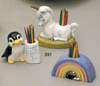 Penguin, Unicorn, or Rainbow Toothpick Holder