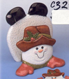 Snowman Napkin Holder
